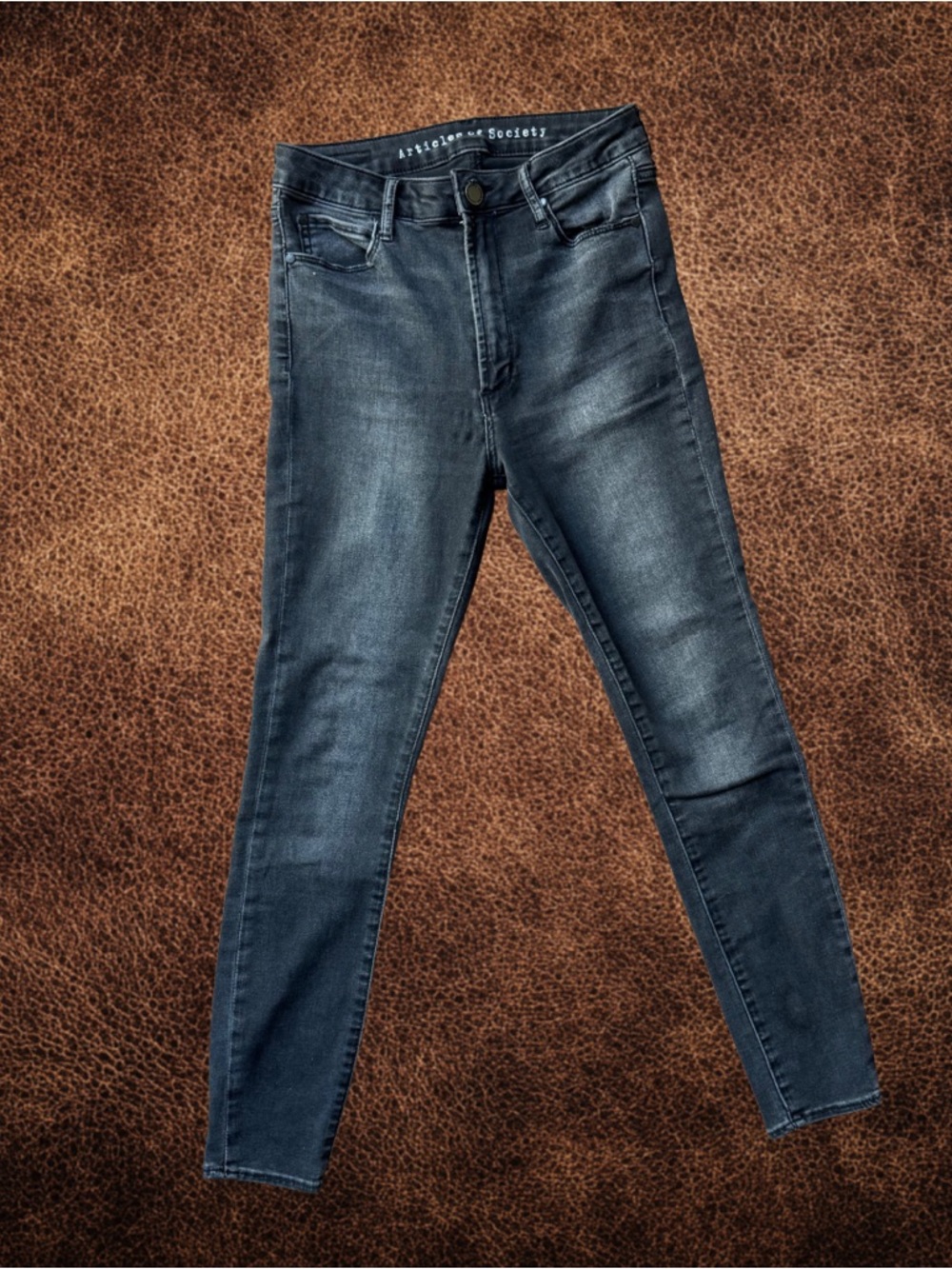Articles Of Society Women's Dark Wash Skinny Jeans